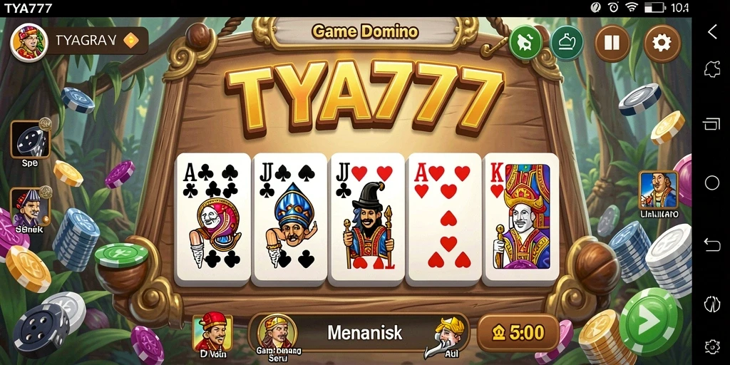 Tampilan gameplay TYA777 yang seru dan interaktif.