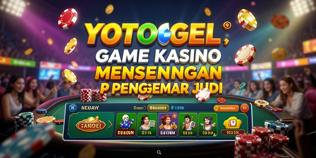 Tampilan menarik dari permainan Kasino di YOTOGEL dengan grafis yang memukau.